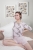 Yaprak Desenli Şortlu M Beden Pijama Takımı