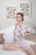 Yaprak Desenli Şortlu XL Beden Pijama Takımı